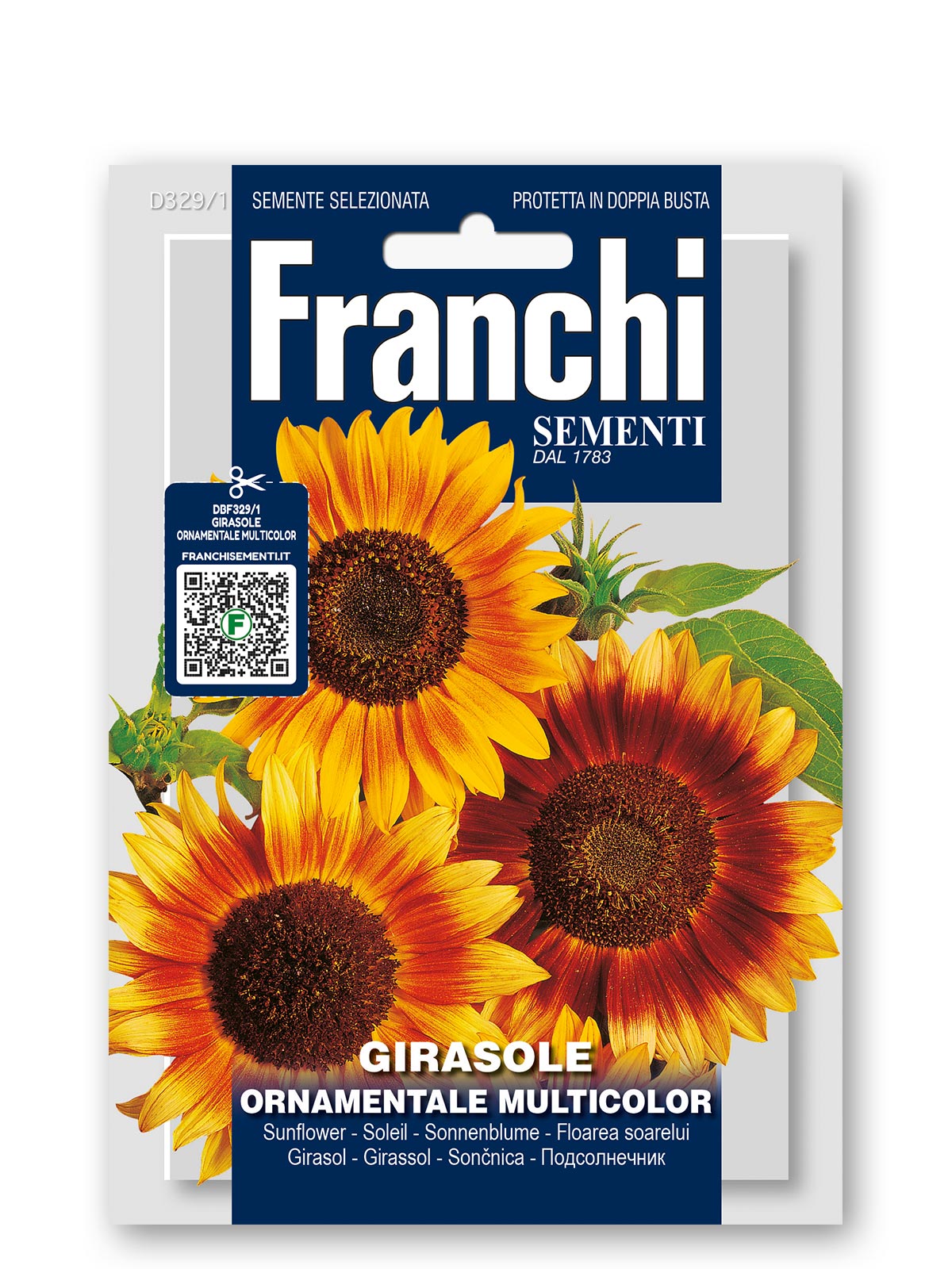 GIRASOLE ORNAMENTALE MULTICOLOR - Franchi Sementi