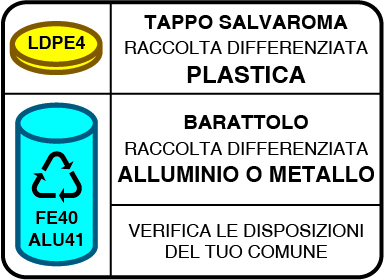 Smaltimento barattoli
