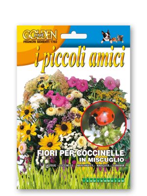 Miscuglio di fiori per Coccinelle