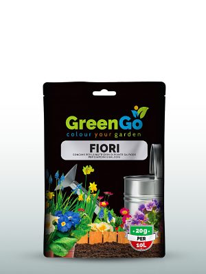 GreenGo - Busta monodose di concime per fiori e piante fiorite