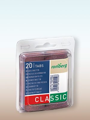 Cialde di torba per la germinazione e sviluppo delle piantine da orto
