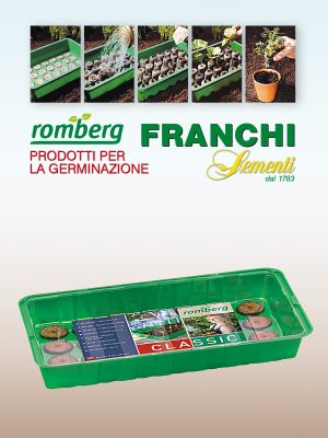 Mini serra completa di cialde, per la germinazione e produzione di piantine da orto.