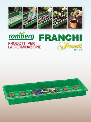 Mini serra completa di cialde, per la germinazione e produzione di piantine da orto.